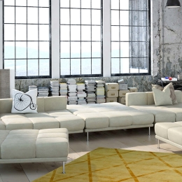 Χαλί Luxury 210 Yellow Kayoom 200X290cm