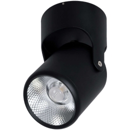Φωτιστικό Οροφής - Σποτ Detronic 60503 Φ9x16cm Led 1350lm 10W 6000K Black GloboStar