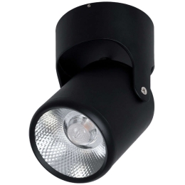 Φωτιστικό Οροφής - Σποτ Detronic 60505 Φ9x16cm Led 1250lm 10W 2700K Black GloboStar