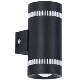 Φωτιστικό Τοίχου - Απλίκα Cannonal 60577 5x6,5x11cm Up&Down Led 1150lm 10W 2700K Black-White GloboStar