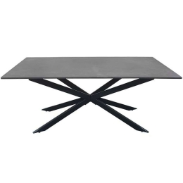 Τραπέζι Σαλονιού 606-124-108 120x70x45cm Grey-Black
