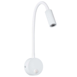 Φωτιστικό Τοίχου - Απλίκα Goose 60876 6,5x15x24,5cm Led 300lm 3W 4500K White Globostar