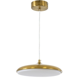 Φωτιστικό Οροφής Baron 60886 Φ25x8cm Led 1440lm 12W Gold Globostar