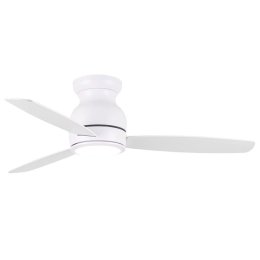 Ανεμιστήρας Οροφής Με Φως 01418 3000K, 4000K, 5000K 132x28cm White Luma Διάμετρος 132cm