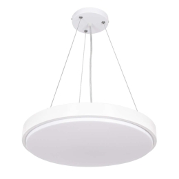 Φωτιστικό Οροφής Casper 61018 Led 76W Φ45cm White GloboStar Πλαστικό