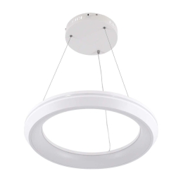 Φωτιστικό Οροφής Melina 61044 Led 55W Φ48cm White GloboStar Πλαστικό