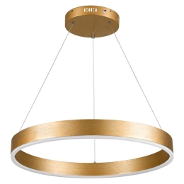 Φωτιστικό Οροφής Venom 61178 Led 45W Φ60cm Gold GloboStar