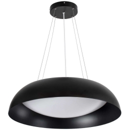 Φωτιστικό Οροφής Anatolia 61269 Φ60cm Με Τηλεχειριστήριο Dim Led 8625lm 75W Black GloboStar