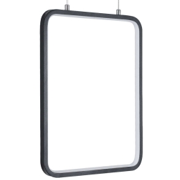 Φωτιστικό Οροφής Neroba 61302 29x2x36cm Led 1980lm 18W Black GloboStar