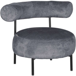 Πολυθρόνα 617-124-096 70x80x72cm Grey