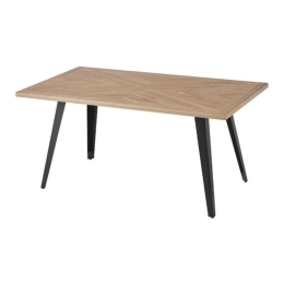 Τραπέζι 1564 627-124-027 160x90x75cm Sonoma-Black