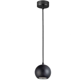 Φωτιστικό Οροφής VK/03324/PE/B Φ11x200cm 1xGu10 12W Black VKLed