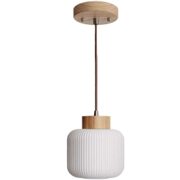 Φωτιστικό Οροφής VK/03326/PE/NW/20 Φ20x24cm E27 20W Natural-White VKLed