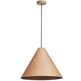 Φωτιστικό Οροφής VK/03329/PE/NW/61 Φ61x200cm E27 20W Oak VKLed
