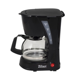 Καφετιέρα Φίλτρου 600ml ZLN7887 19.0x15.0x25.5cm Black Zilan ABS