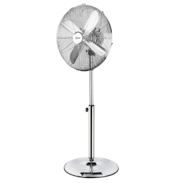 Ανεμιστήρας Με Ορθοστάτη ZLN1112 50W 47x59x17cm Inox Zilan