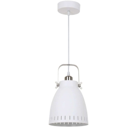 Φωτιστικό Οροφής Sansa 4118754 Φ21,5x186cm 1xE27 20W White-Silver Bot Lighting