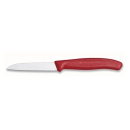 Μαχαίρι Ξεφλουδίσματος 6.7401 8cm Red Victorinox Ανοξείδωτο Ατσάλι