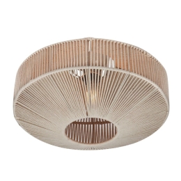 Φωτιστικό Οροφής - Πλαφονιέρα Svea 664700144 46x31cm 1xE27 10W Cream Trio Lighting
