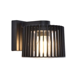 Φωτιστικό Τοίχου Shyne 5197501012 E27 19x15,3cm Matt Black Lutec