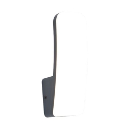 Φωτιστικό Τοίχου Kite 5203301345 LED 8.8W 3000K 770Lm 8,3x20cm Dark Grey Lutec