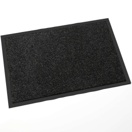 Πατάκι Εισόδου Continental 44 6mm 80x120cm Black 80 X 120