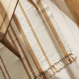 Χαλάκι Harlow 312 Rattan Yellow Gofis Home 70X140cm