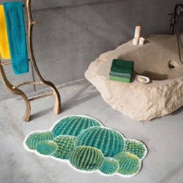 Χαλάκι Μπάνιου Cactus Abyss & Habidecor 90X140 Βαμβάκι-Ακρυλικό