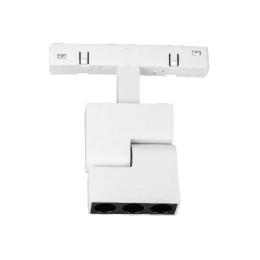 Σποτ Ράγας Ento Led VK/04630/TR/DA/3/W/W Στρογγυλής Μαγνητικής Ράγας Dali 48V 3000K 6W 460lm Για Διάμετρο 3m White VKLed
