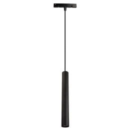 Κρεμαστό Φωτιστικό Ento Led VK/04631/TR/PE/DA/2/B/W Στρογγυλής Μαγνητικής Ράγας Dali 48V 3000K 6W 520lm 3x25cm Για Διάμετρο 2m Black VKLed