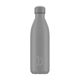 Μπουκάλι Θερμός All 750ml Matte Grey Chilly’s Ανοξείδωτο Ατσάλι