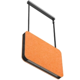 Φωτιστικό Οροφής Mute VK/04561/45/OR/W/DA 61x6,4x36cm Led 3200lm 22W 3000K Orange VKLed