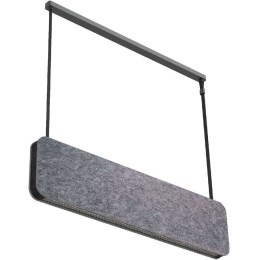 Φωτιστικό Οροφής - Ράγα Mute VK/04562/120/G/C/DA 120x6,4x30cm Led 6300lm 45W 4000K Grey VKLed