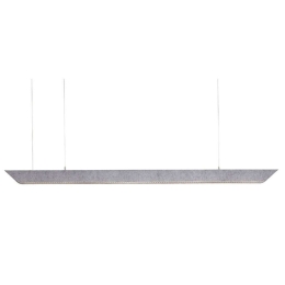 Φωτιστικό Οροφής - Ράγα Mute VK/04564/138G/W/DA 138,2x7,5x10,5cm Led 4400lm 36W 3000K Grey VKLed