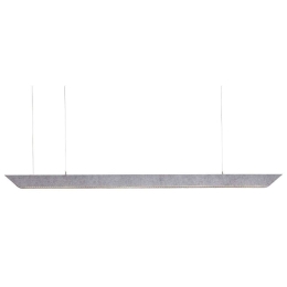 Φωτιστικό Οροφής - Ράγα Mute VK/04564/138G/C/DA 138,2x7,5x10,5cm Led 4400lm 36W 4000K Grey VKLed