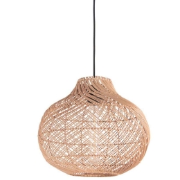 Φωτιστικό Οροφής VK/03321/PE/Y/36 Φ36x164cm 1xE27 20W Natural VKLed