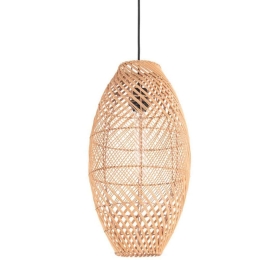 Φωτιστικό Οροφής VK/03323/PE/Y/50 Φ26x187,5cm 1xE27 20W Natural VKLed