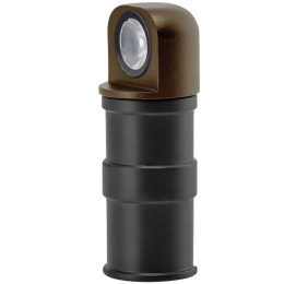 Φωτιστικό Δαπέδου Χωνευτό VK/02174/BR/W Φ4x8,7cm Led 170lm 2W 3000K Brown VKLed