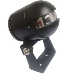 Φωτιστικό Δαπέδου Κήπου VVK/02176/B/C Φ6x7,6cm Led 37lm 2W 4000K Black VKLed