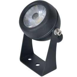 Φωτιστικό Δαπέδου Κήπου VK/02177/B/W Φ5,2x9cm Led 606lm 5W 3000K Black VKLed