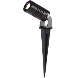 Φωτιστικό Δαπέδου Κήπου VK/02171/B/W/90 Φ3,6x9x22,8cm Led 119lm 2W 3000K Black VKLed