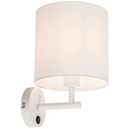 Φωτιστικό Τοίχου - Απλίκα VK/03312/WA/WW Φ20x23x31cm E27 20W White VKLed