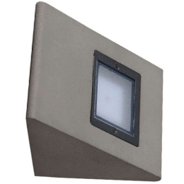 Φωτιστικό Δαπέδου Terra VK/02203/G/W 16x16x16cm Led 879lm 12W 3000K Dark Grey VKLed