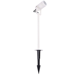 Φωτιστικό Δαπέδου Κήπου VK/02130/W/46 Φ6x11,8x45,9cm 1xGu10 12W White VKLed