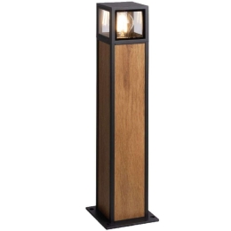 Φωτιστικό Δαπέδου Natu VK/01117/WD 14,5x14,5x60cm E27 15W Natural-Anthracite VKLed