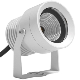 Φωτιστικό Δαπέδου Κήπου VK/02223/W/W Φ11,4x13,5x16,85cm Led 1972lm 18W 3000K White VKLed