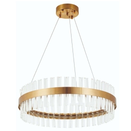 Φωτιστικό Οροφής Torrent 77-8212 60x60x120cm Led 5025lm 67W 3000/4000/6500K Gold Homelighting