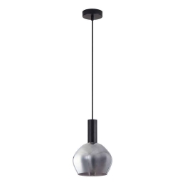 Φωτιστικό Οροφής Adept Tube 77-8490 20x20x300cm 1xE27 60W Black-Smoke Homelighting
