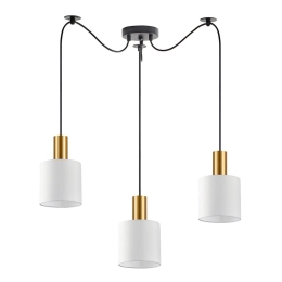 Φωτιστικό Οροφής Adept Tube 77-8598 40x40x300cm 3xE27 60W Multi-White Homelighting