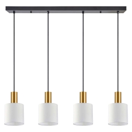 Φωτιστικό Οροφής - Ράγα Adept Tube 77-8602 85x15x300cm 4xE27 60W Multi-White Homelighting